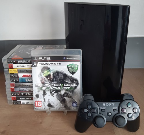 Sony playstation super slim - playstation, 3