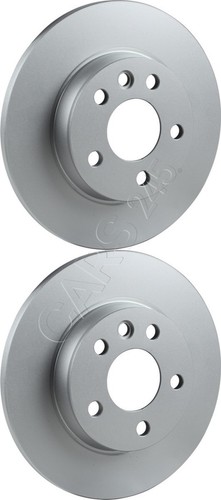 Brake disc pieces rear axle - brake, 2