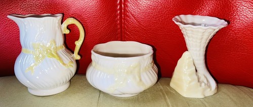 Belleek irish yellow ribbon - irish,