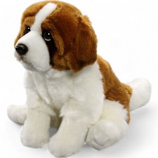 Carl Dick St. Bernard Dog sitting, Soft Toy, Cuddly Toy