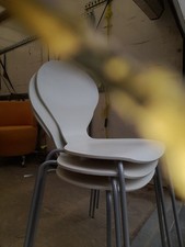 Danerka Canteen Chair - White