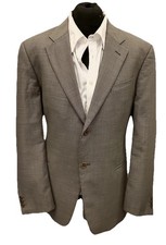 Men’s Brown Tweed Pin Check