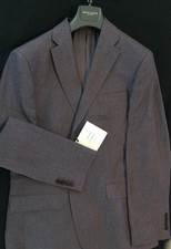 John Lewis Lenham Linen Single Breasted Jacket 42R + Trousers 34S, New