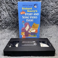 Richard Scarry's VHS Tape 1993