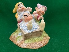 ROYAL DOULTON FIGURINE GRUMPY'S BATHTIME SW 20 from SNOW WHITE & SEVEN DWARFS
