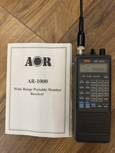 Aor ar1000 handheld scanner - ar1000,