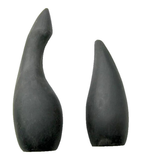 Buffalo horn longbow nocks - buffalo,