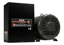 American Rotary Phase Converter  ADX15 15 HP 1 to 3 Phase CNC Extreme Duty 