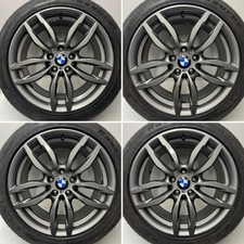 BMW X3 X4 19” 622 M Alloy Wheels & Tyres 6mm Ferric Grey Refurbished Genuine F25