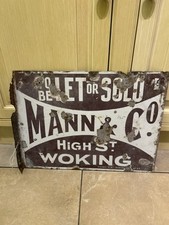 Mann & Co To Be Let Or Sold