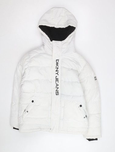 Dkny jeans boys white hooded - jeans,