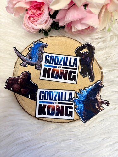 6pcs godzilla kong - godzilla, vs