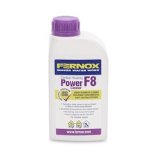 Fernox Power Cleaner F8 500ml Central Heating Radiator Flush Sludge Remove Flush