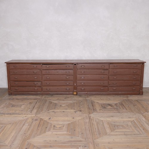 Large vintage multi drawer - vintage,