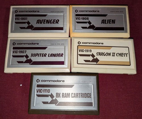 Commodore vic assorted - 5x,