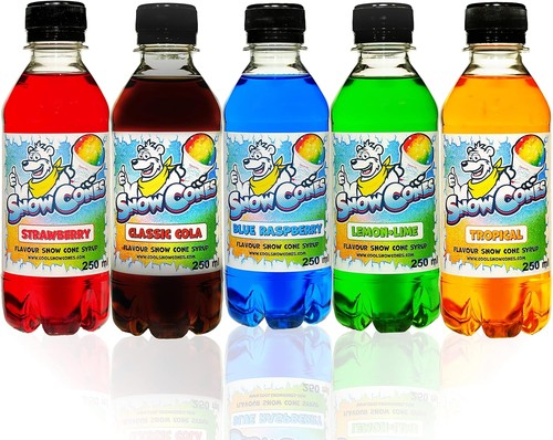 Slush syrup snow cone - syrup|snow,