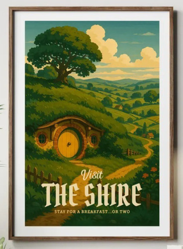 The shire poster lord - the,
