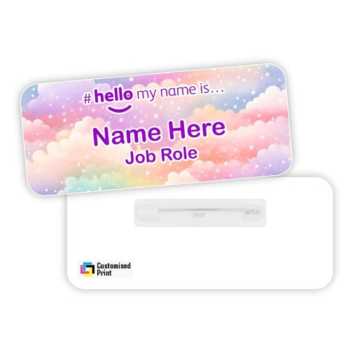 Hello name badge student - name, is