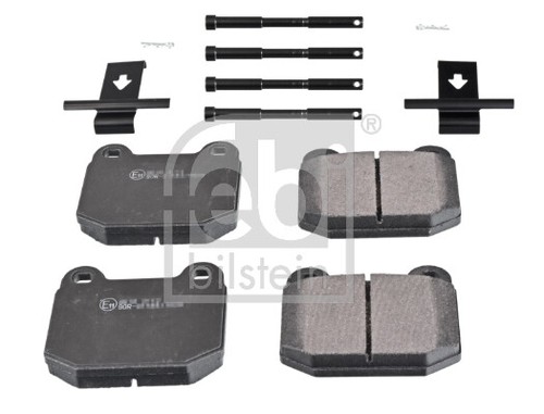 Brake pad set disc - pad,
