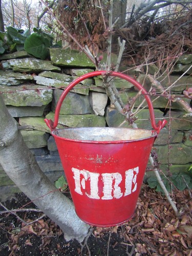 Rustic vintage hanging fire - rustic,
