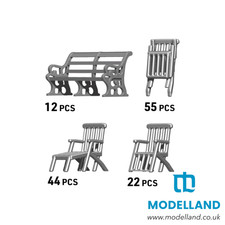 Titanic 1:200 Furniture Set