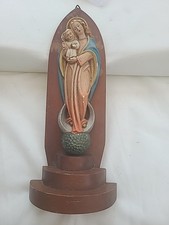 Statue Wall Plaque, Mary