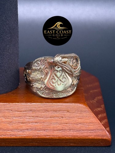 9ct gold saddle ring size - ring,,