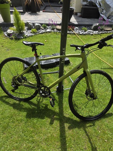 White shoreditch hybrid bike - shoreditch,