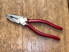 VINTAGE ELLIOTT LUCAS PW2162-7” COMBINATION PLIERS ENGINEER MECHANICS OLD TOOLS