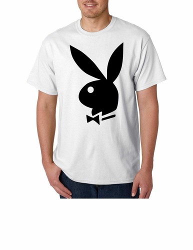Play boy white logo standard - play,