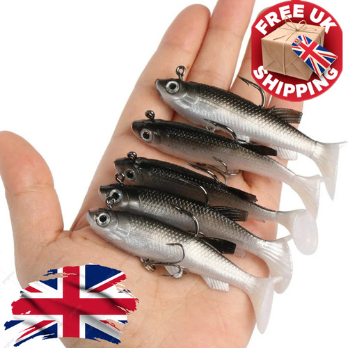 5pcs soft fishing - 5pcs,