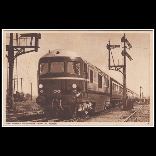 Gas turbine locomotive - gas, 18000