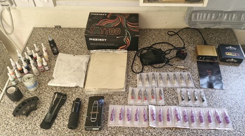 Tattoo gun kit - tattoo,
