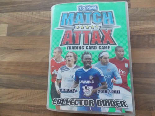 Match attax 2010 - 2010/11, binder