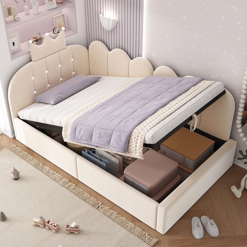 Upholstered daybed with - upholstered,