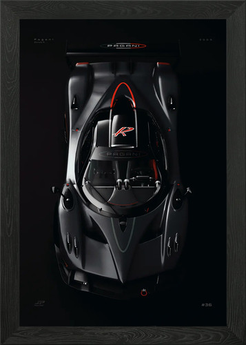 Pagani zonda 2009 framed - pagani,