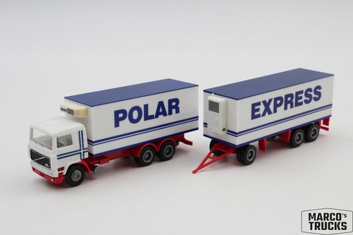 Herpa volvo f12 - herpa, refrigerated