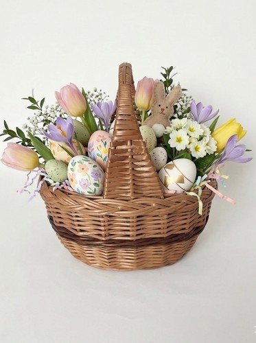 Easter basket egg hunt - easter,