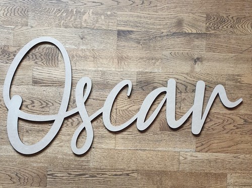 Personalised wooden name large - wooden,