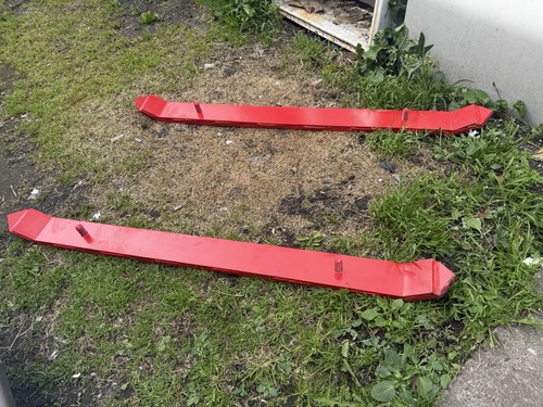 Yard box scraper steel skids - yard,