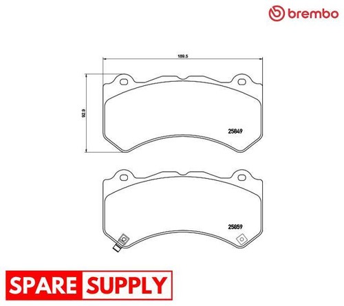 Brake pad set disc - brake, set,