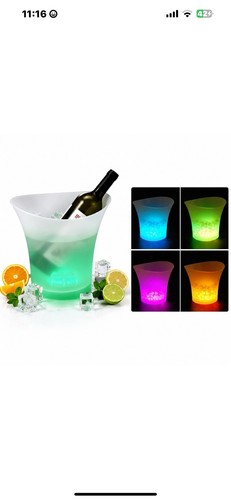 Led colour changing ice - changing,