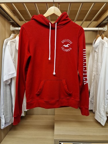 Hollister womens red hoodie - hollister,