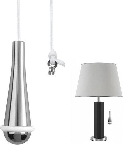 Bathroom light pull cord - light,