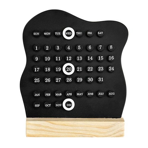 Wooden desk calendar office - wooden,