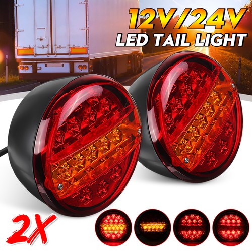 Rear round hamburger led - 5.5",