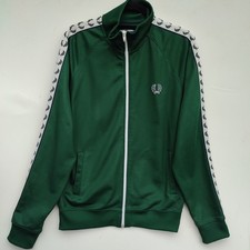 Fred Perry Green Tracksuit Top