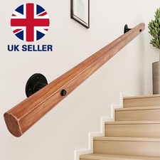 100cm wooden stair - stair, handrail