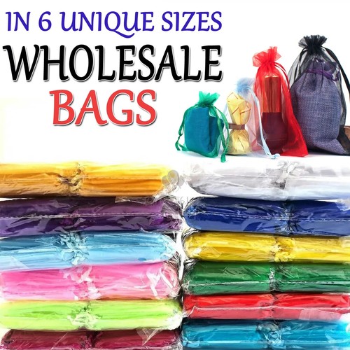 100pcs organza gift bags - 50-100pcs,