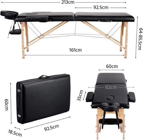 Adjustable massage table - adjustable,